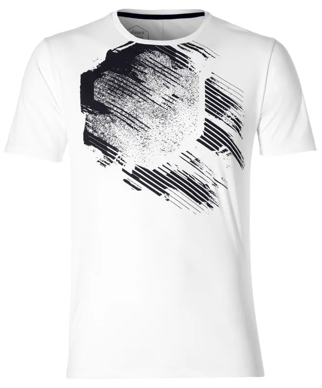 Asics Practice Graphic SS - brilliant white